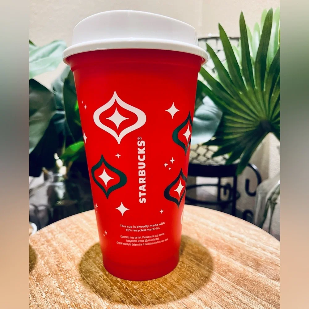Starbucks Reusable Holiday Cup New